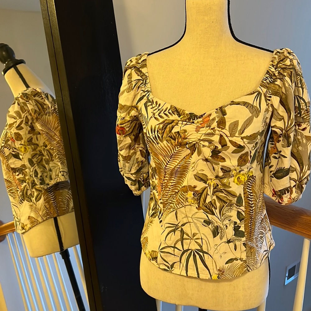 H&M | floral top